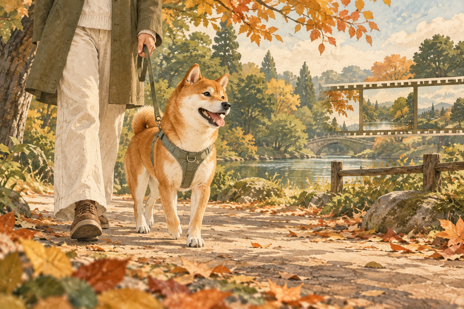 犬の写真をスマホで撮るコツ｜散歩を5枚の物語に
